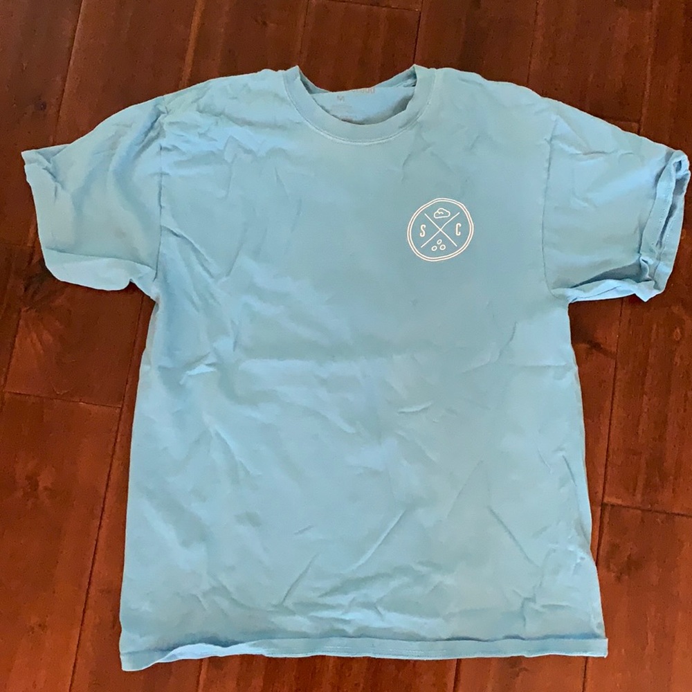 Sand Cloud short sleeve blue t shirt Medium